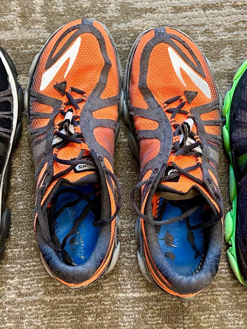 BROOKS PURE FLOW 2 running shoes, size 12 mens